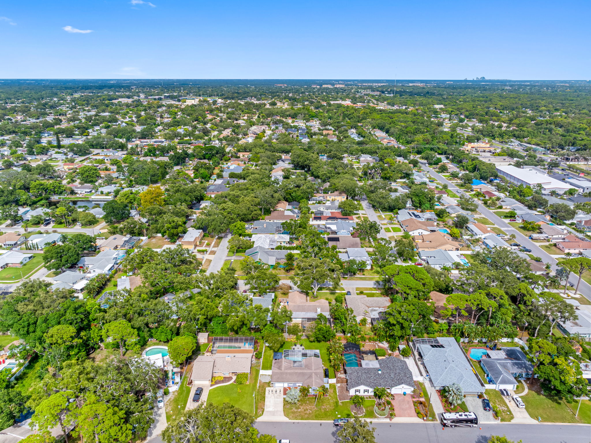 Aerial View of the Neighborhood