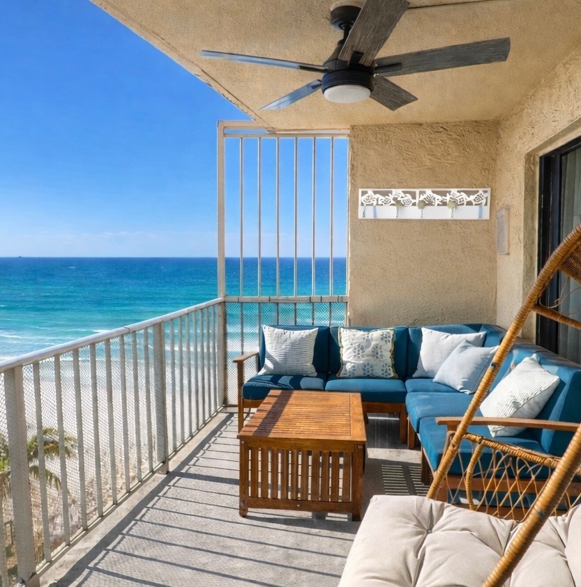 Your Gulf Coast paradise just steps away. Wake up to sea breezes, ocean views, and the soothing sound of surf, then unwind where coastal comfort meets front-row sunsets.