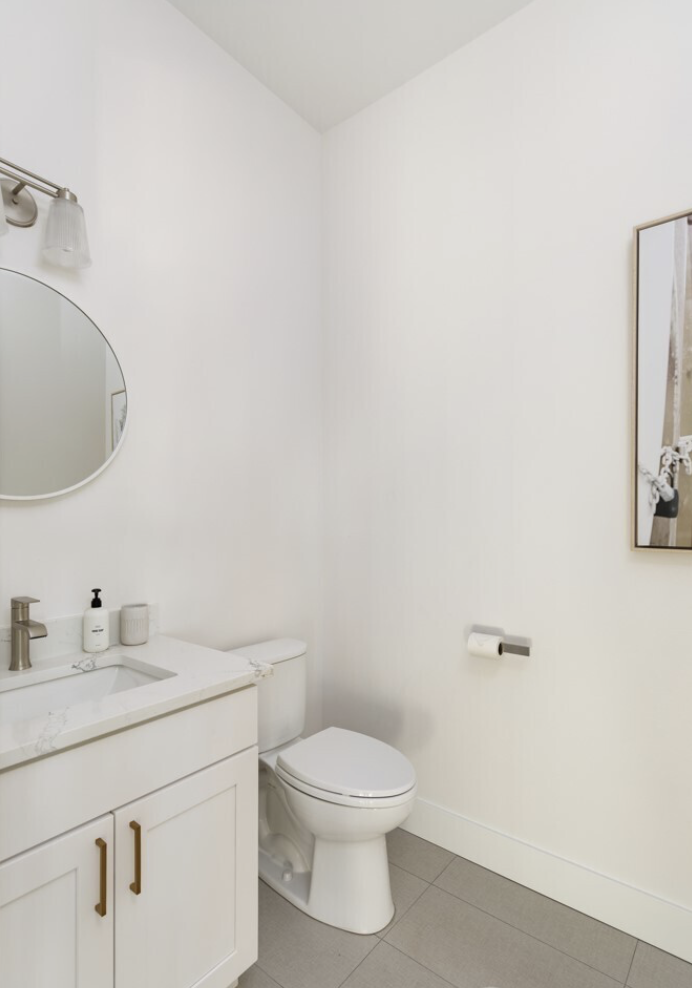 {Powder Bath} Downstairs Half Bathroom