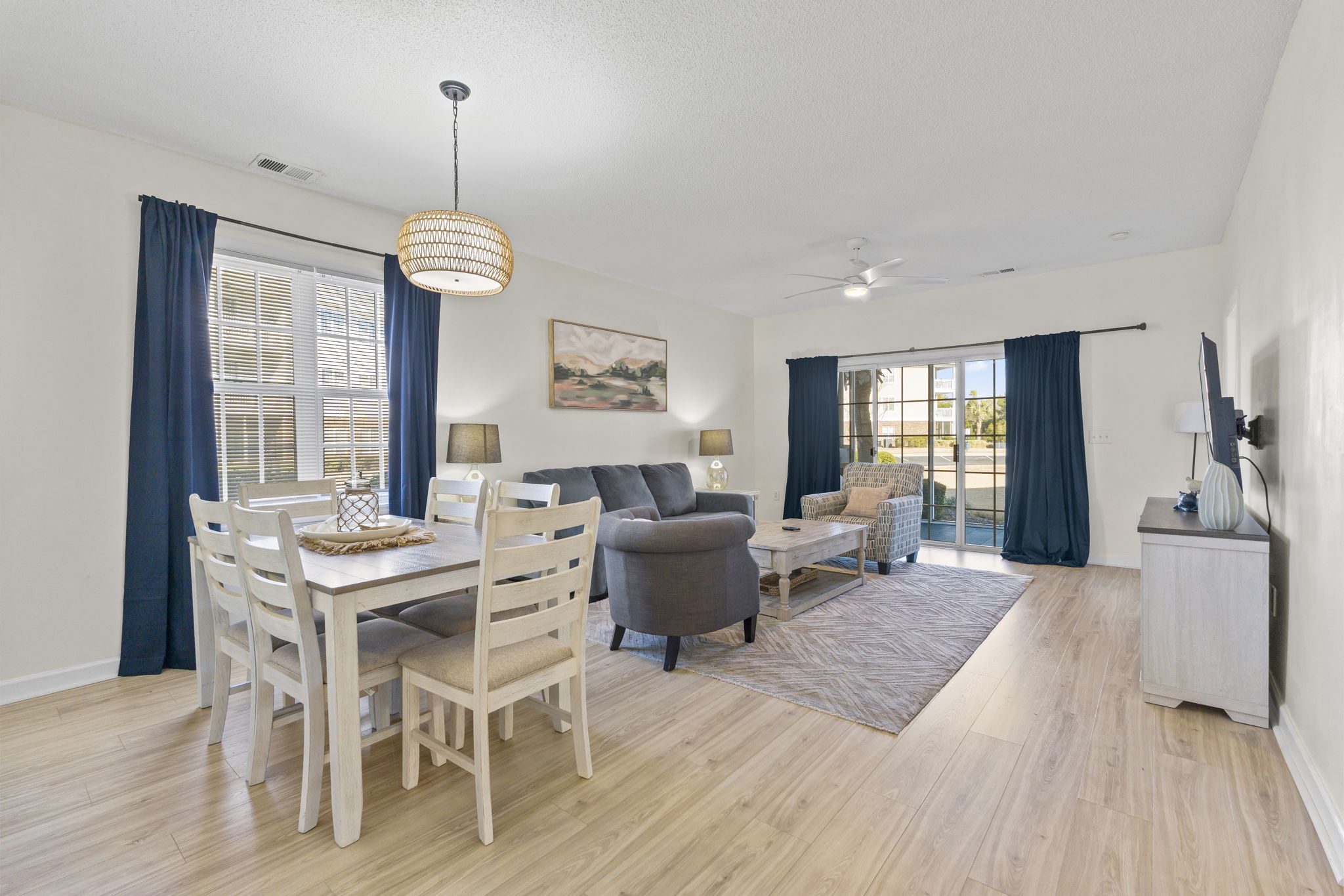 Spacious Living Room with plenty of natural light