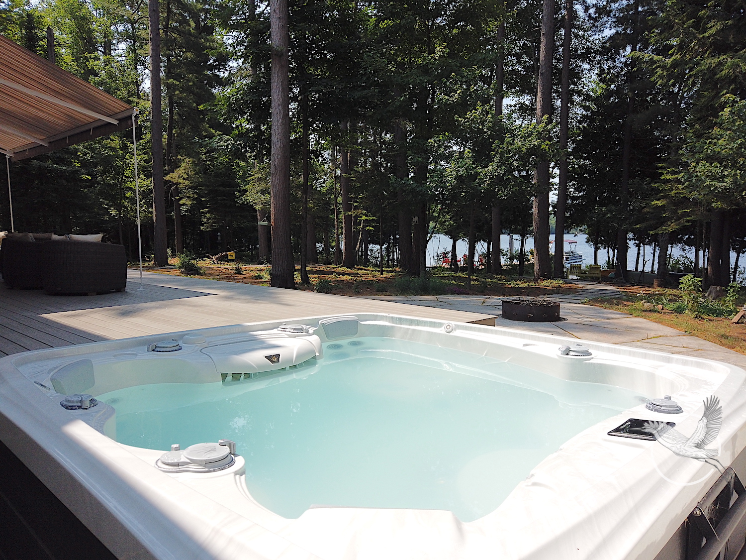 Hot tub views