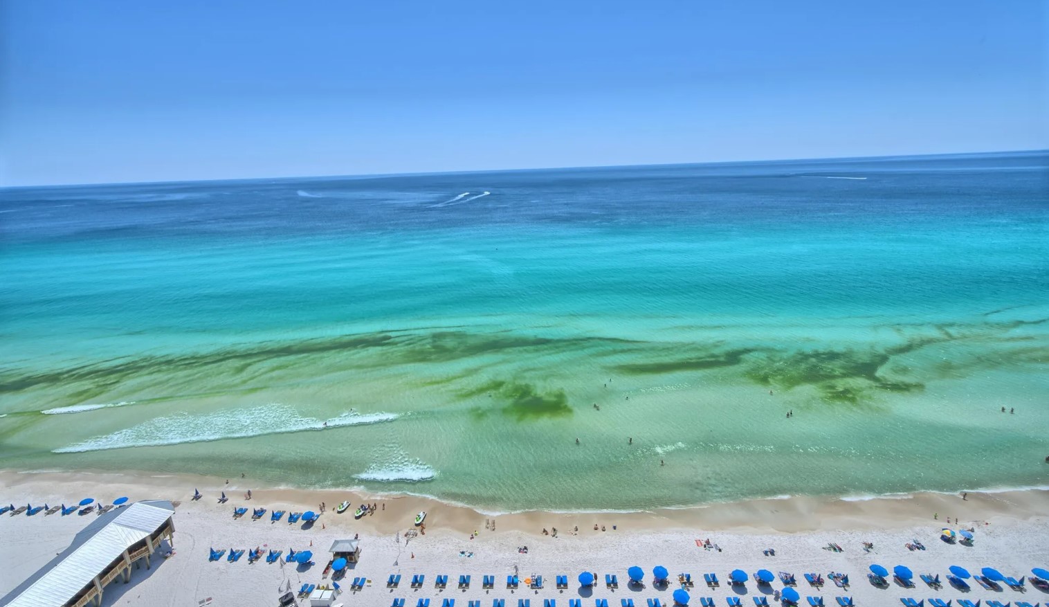 Gulf view from balcony