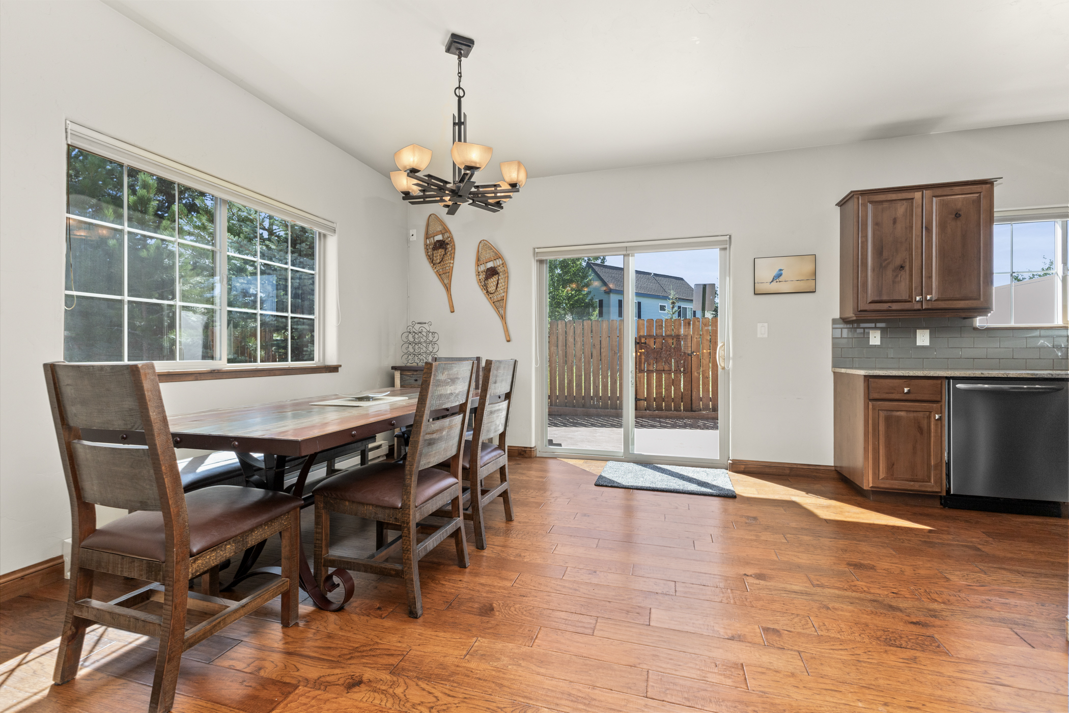 Main Level -- Dining Area with Patio Access