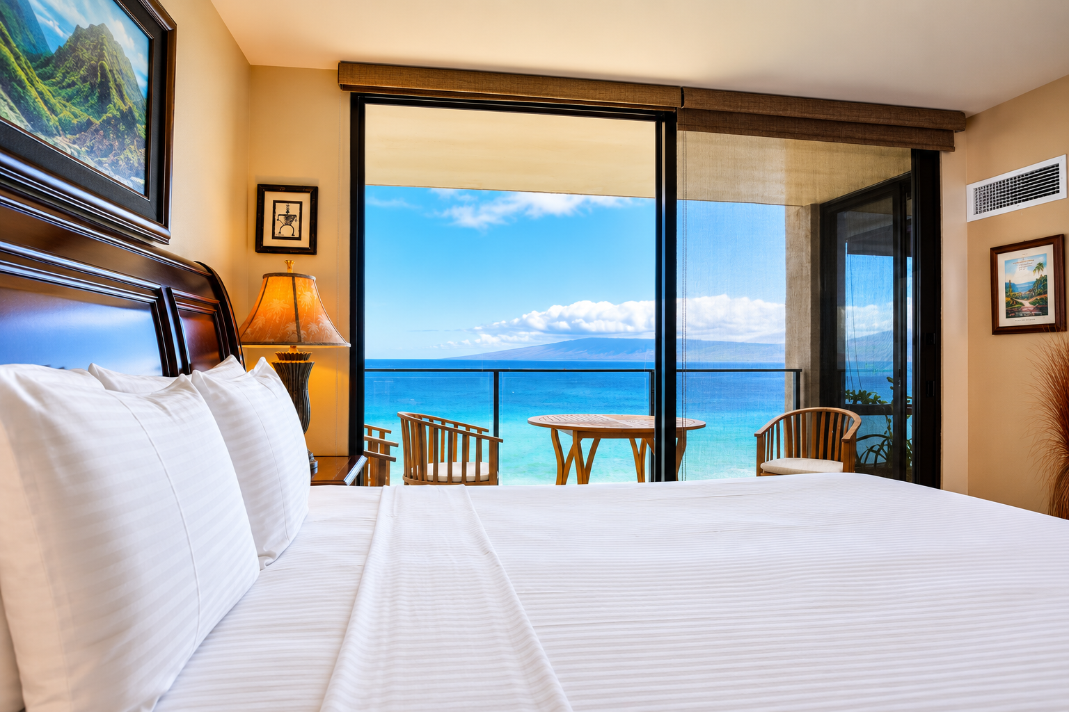 Your first sight when you open your eyes!