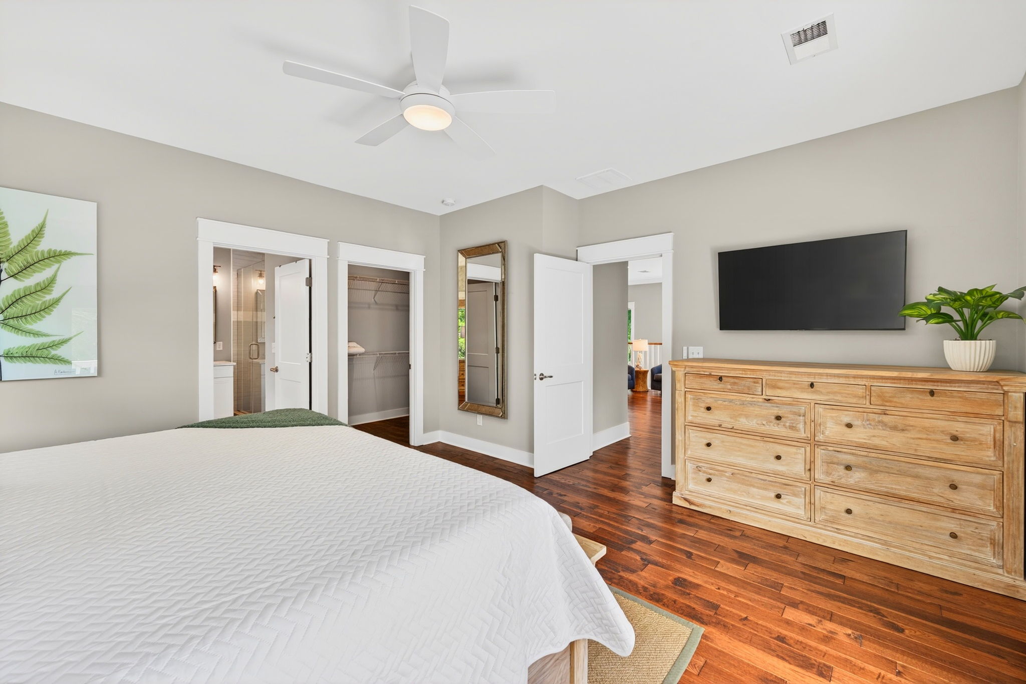 King Suite Bedroom 2 | Driftwood Dreams | 105 Forest Trail | Isle of Palms, SC | IOP Escapes