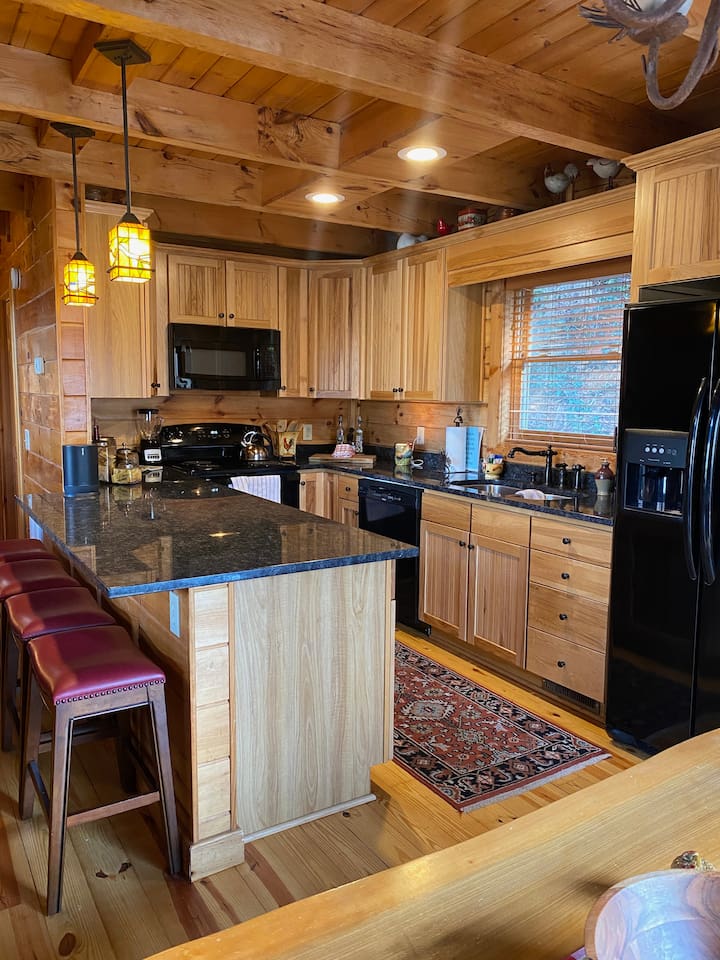 Modern and updated kitchen