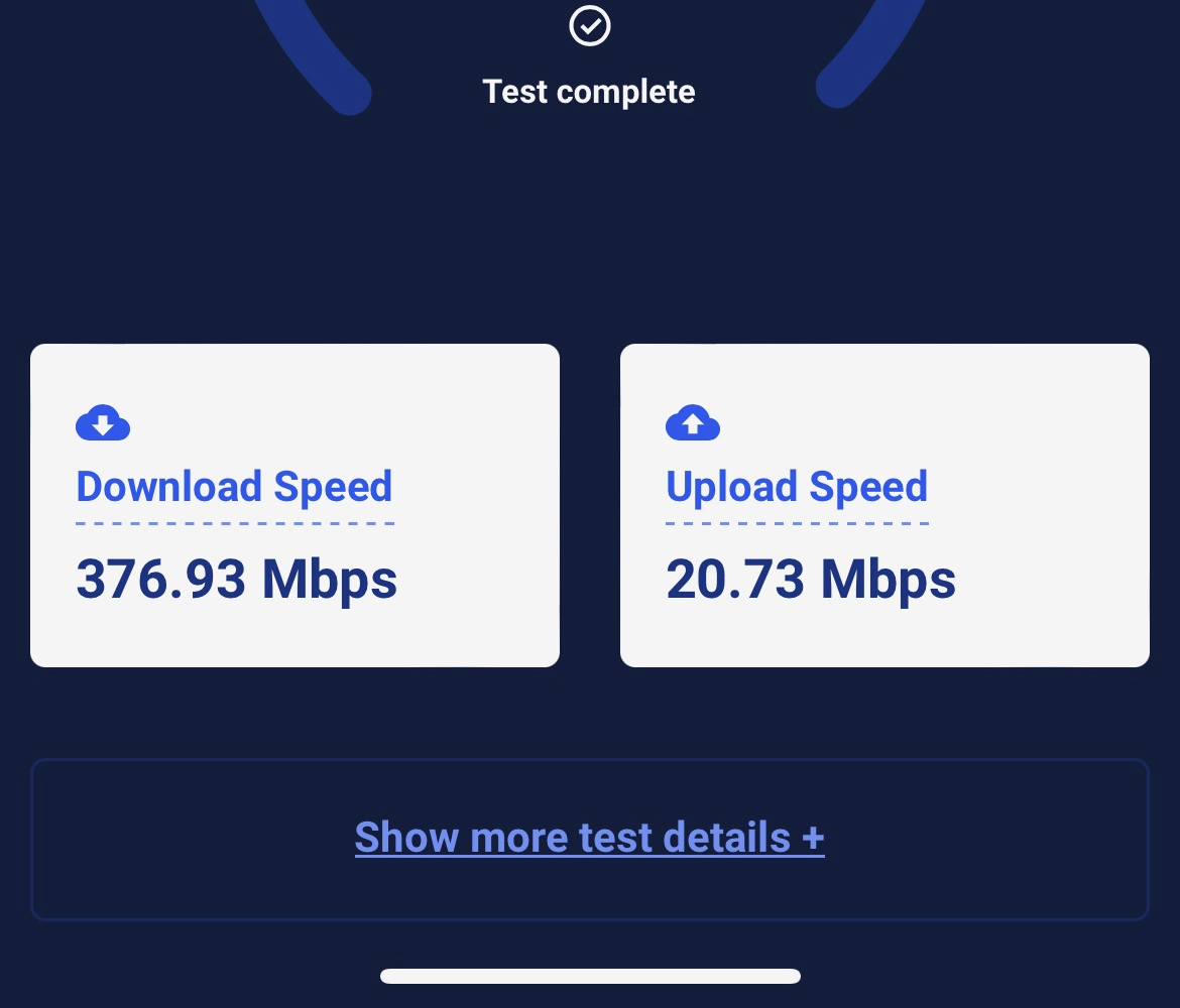 Fast internet @ Sea Dreams for your internet needs!