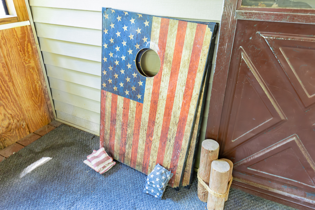 Fun extras included — enjoy a friendly game of cornhole during your stay.
