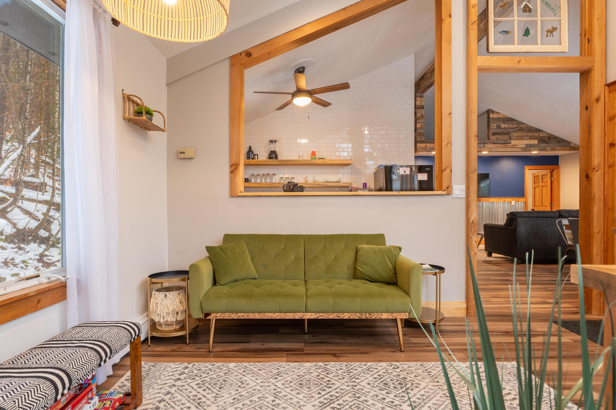 Open to the 2nd floor space