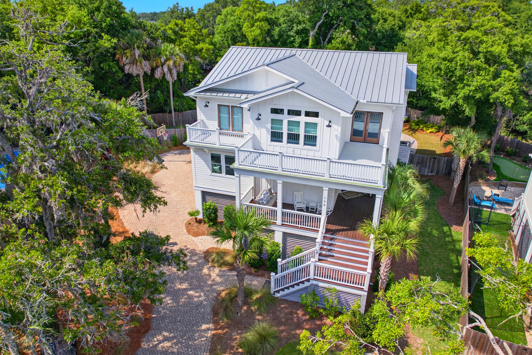 Front of home | Driftwood Dreams | 105 Forest Trail | Isle of Palms, SC | IOP Escapes