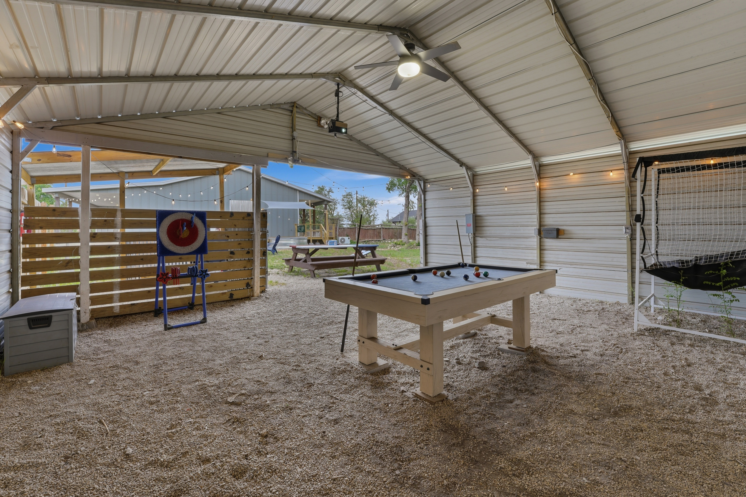 Pool table, axe throwing & games — something for everyone, all in one space