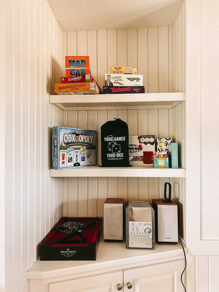 All kinds of fun games for all ages! 