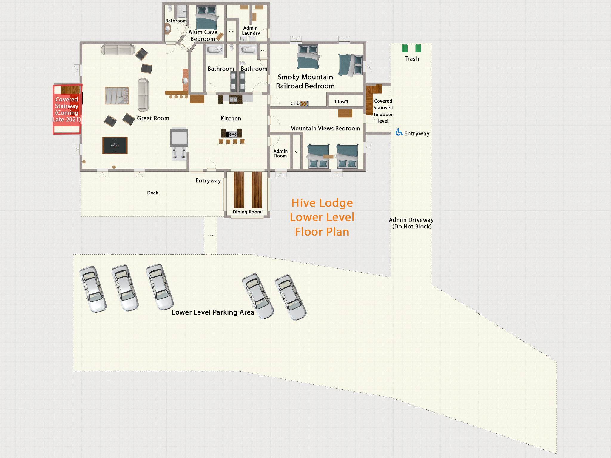 Lower Level Floor Plan