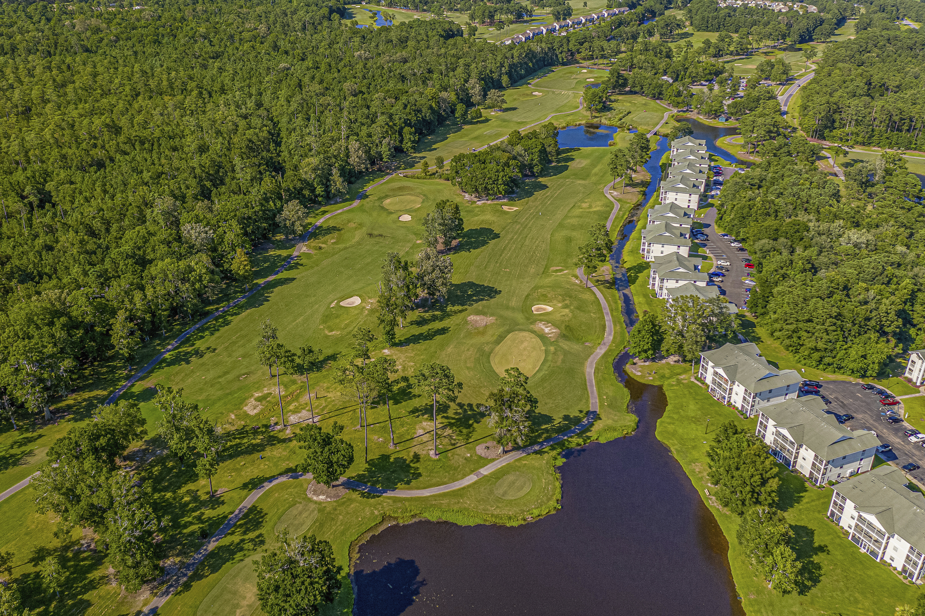 Aerial View of the Course