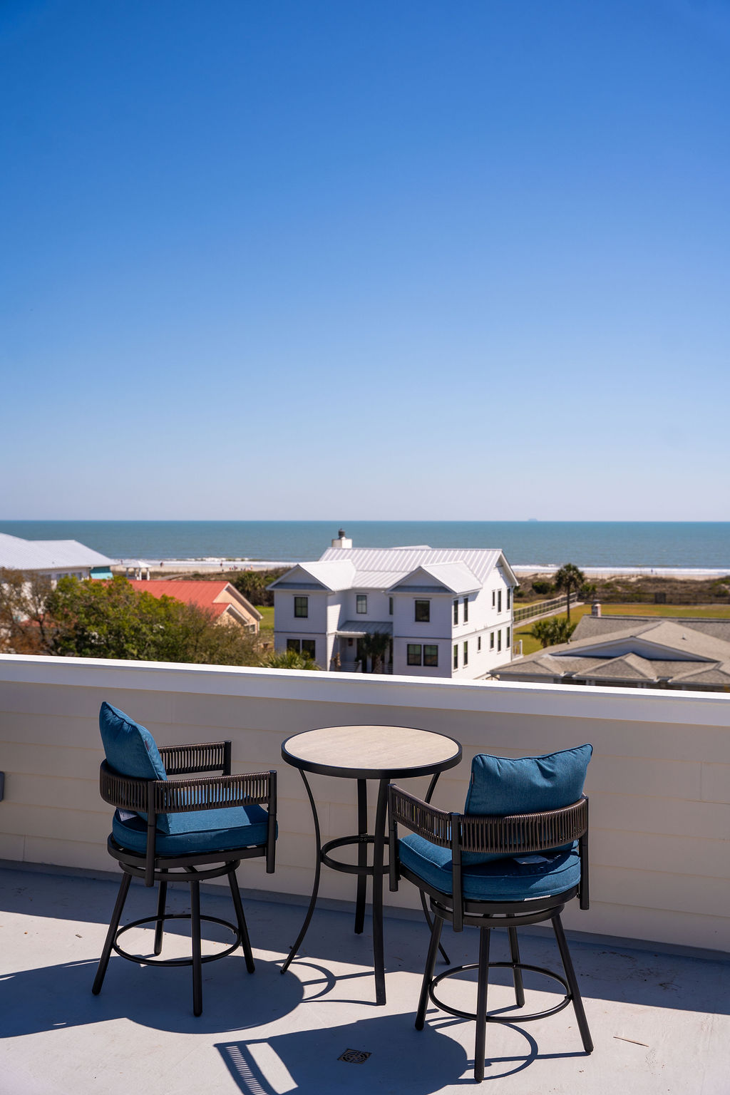 Rooftop Deck | Rosewood Retreat | 2605 Palm Blvd, Isle of Palms, SC | IOP Escapes