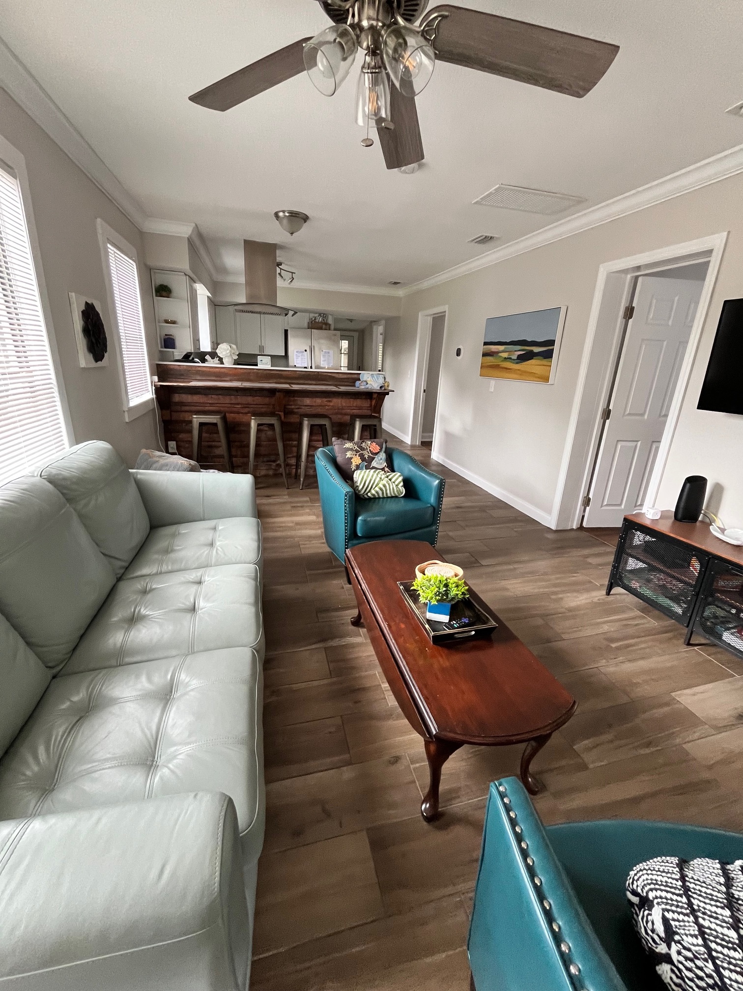 Spacious living area