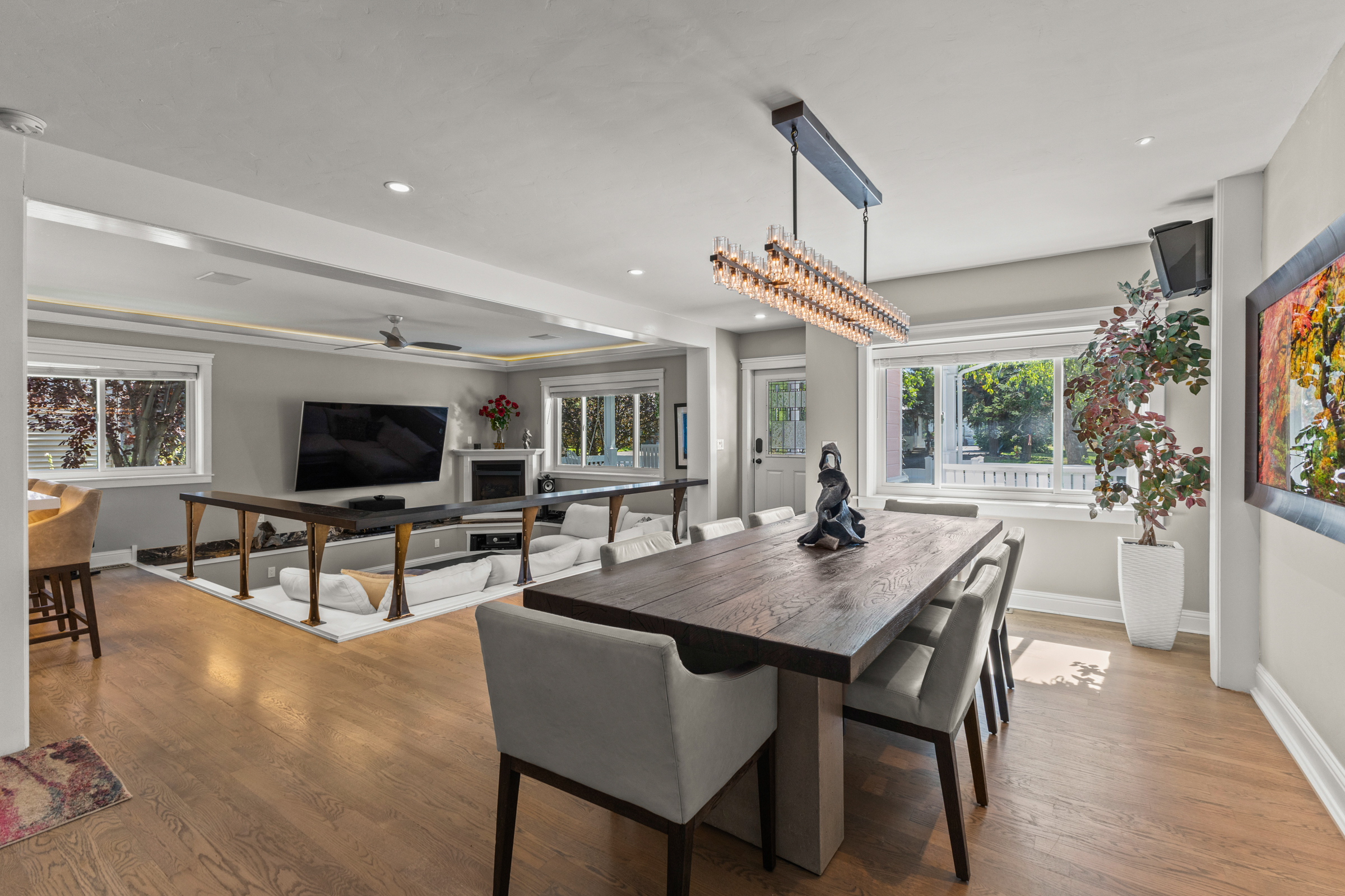 Front Entryway | Open Layout with Dining and Living Room in View