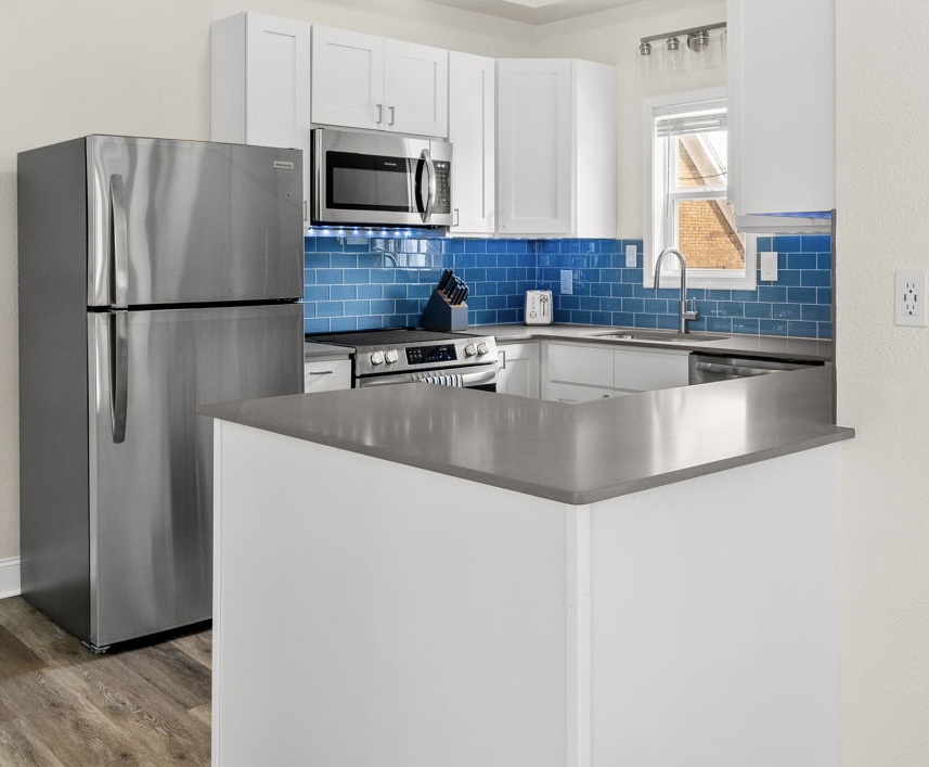 Spacious kitchen