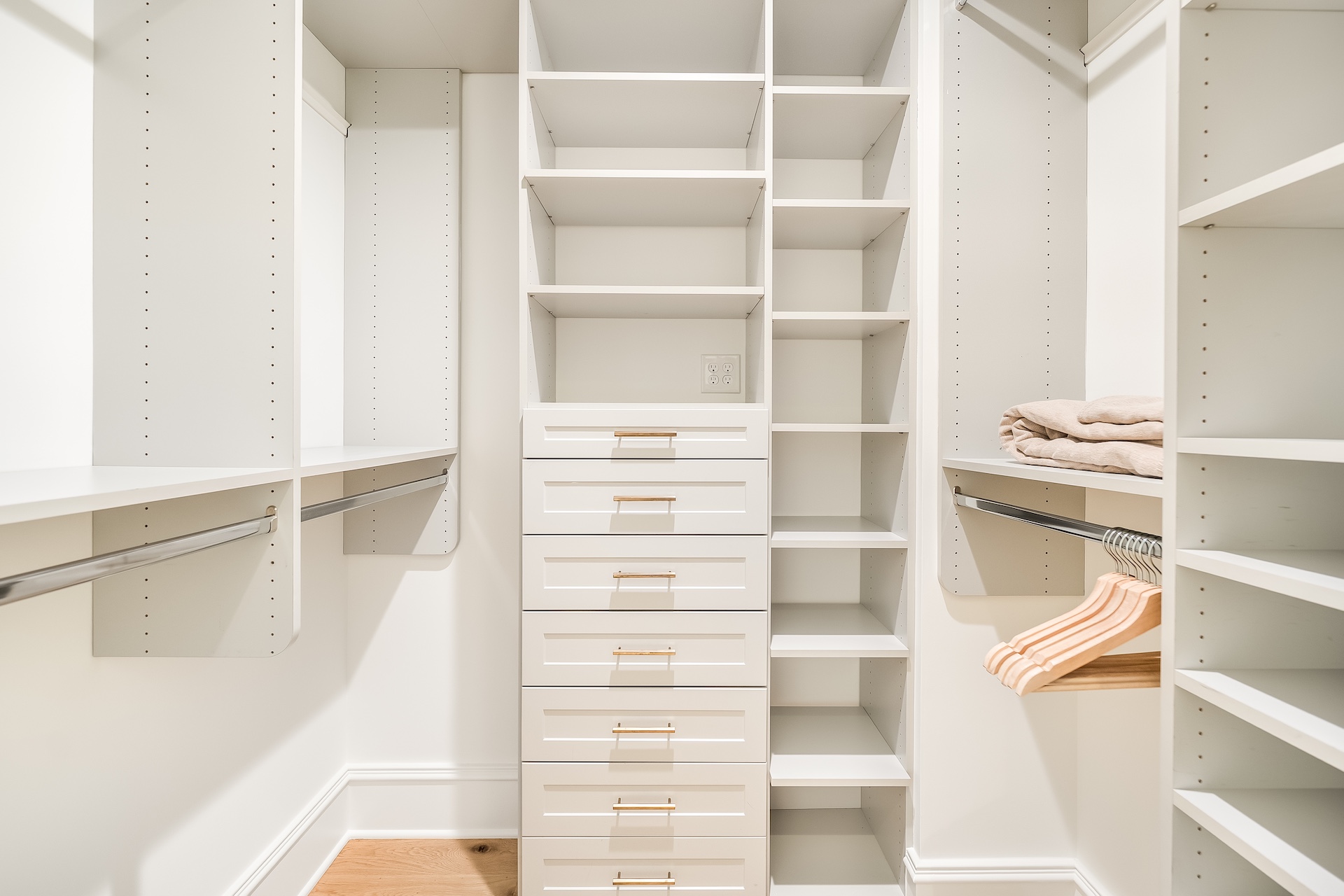 Primary Walk-in Closet | Beach Shelter | 3708 Palm Blvd | Isle of Palms, SC | IOP Escapes