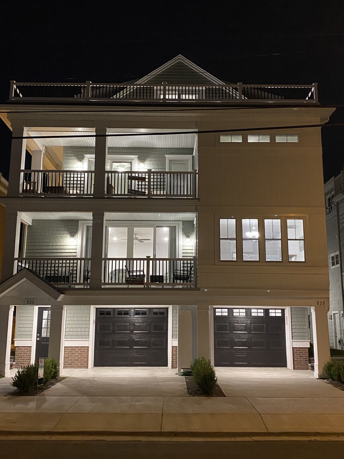 Night view exterior