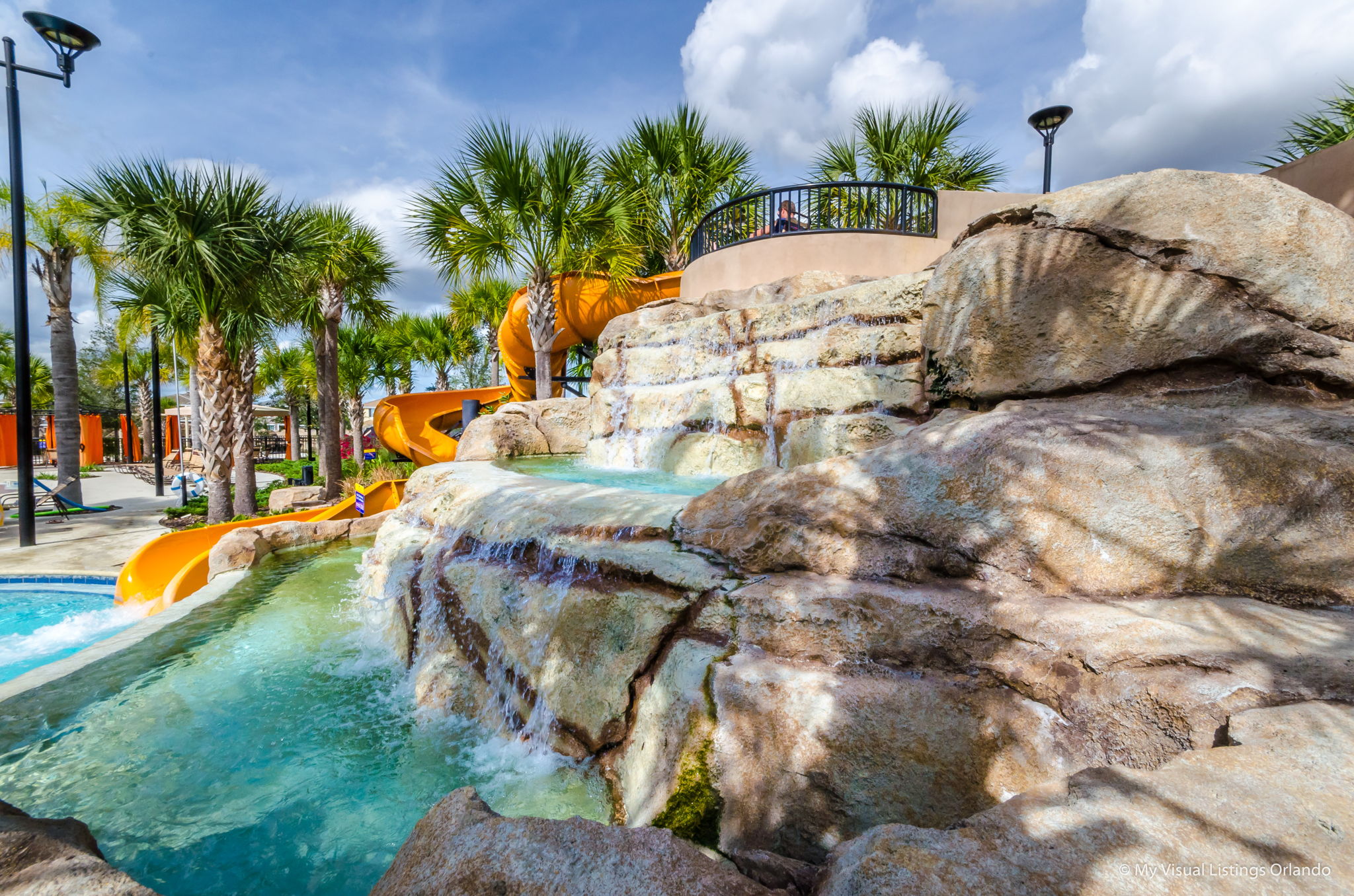 Solterra resort pool slide