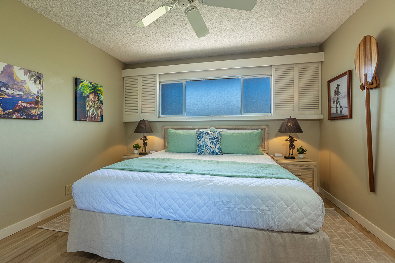 Guest Bedroom Features King Bed