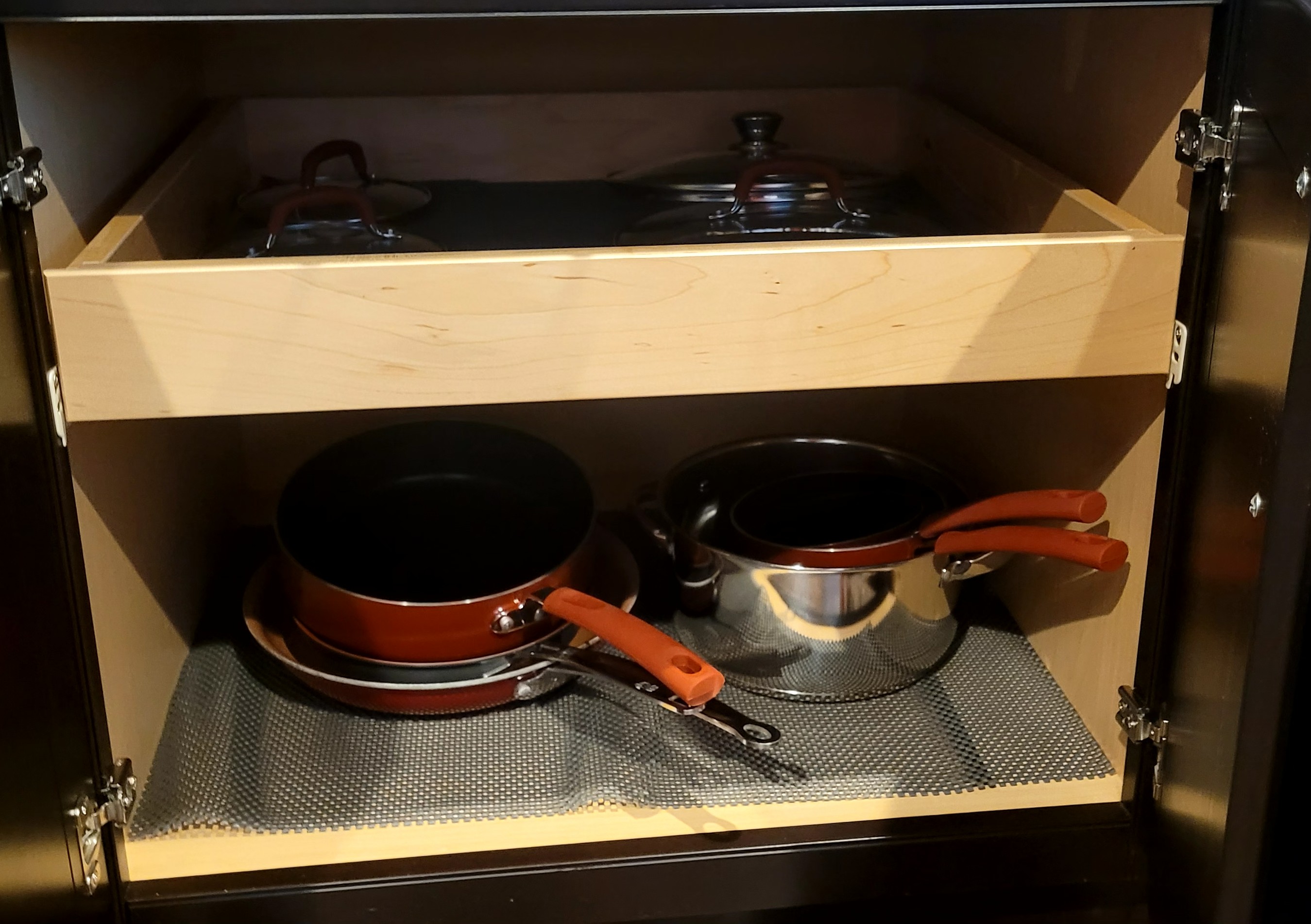 Pots and pans galore