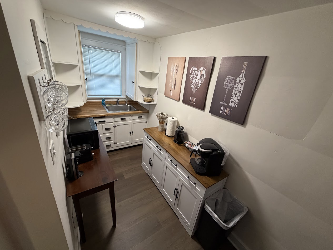 Charming Kitchen with old house character.