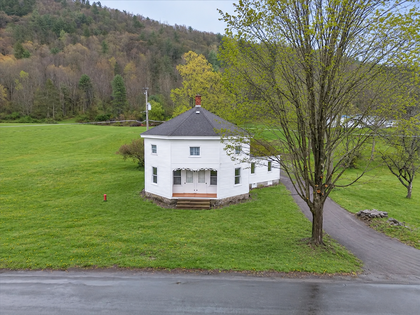 Front of the house