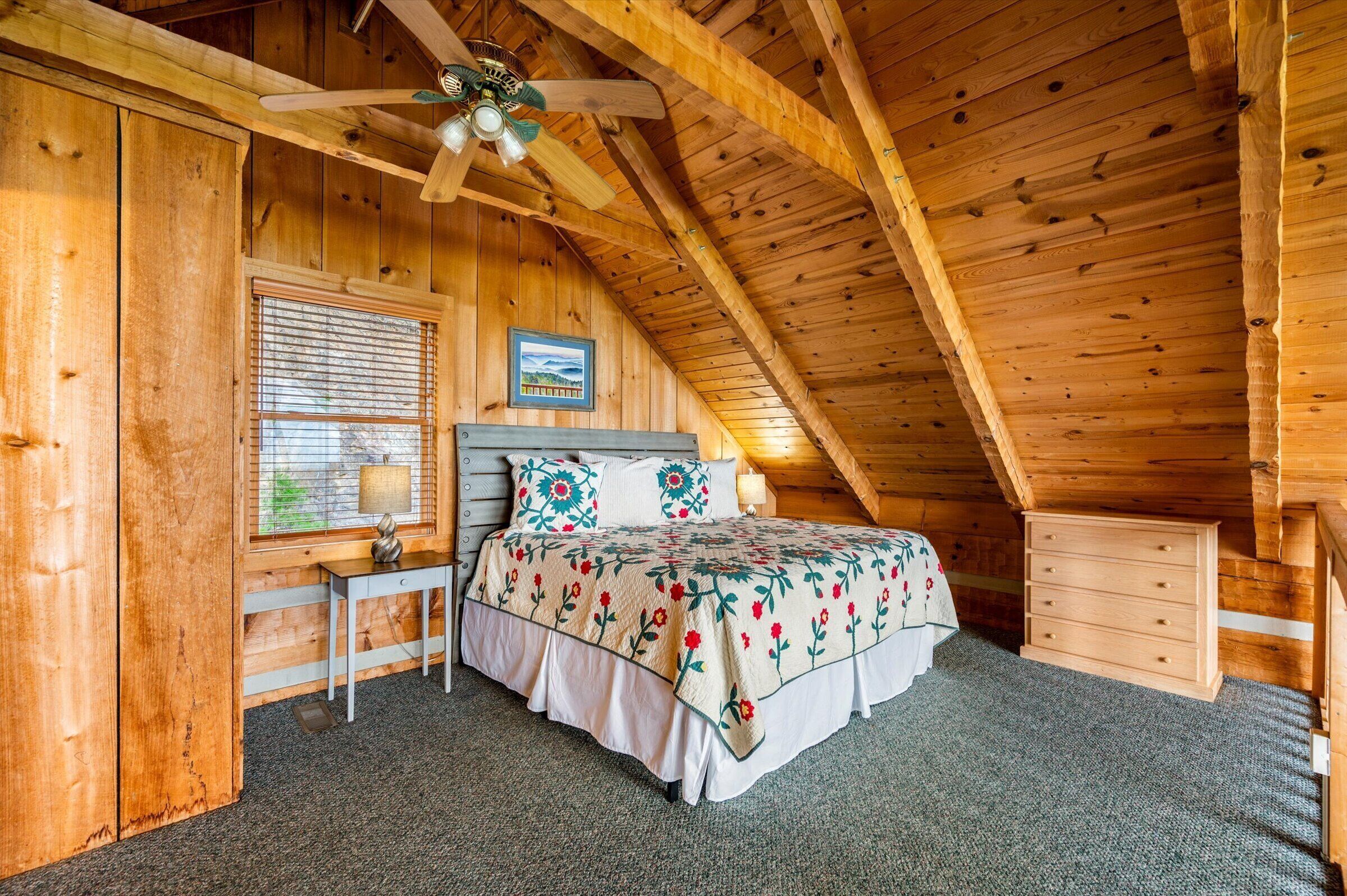 Upstairs Loft King Bedroom