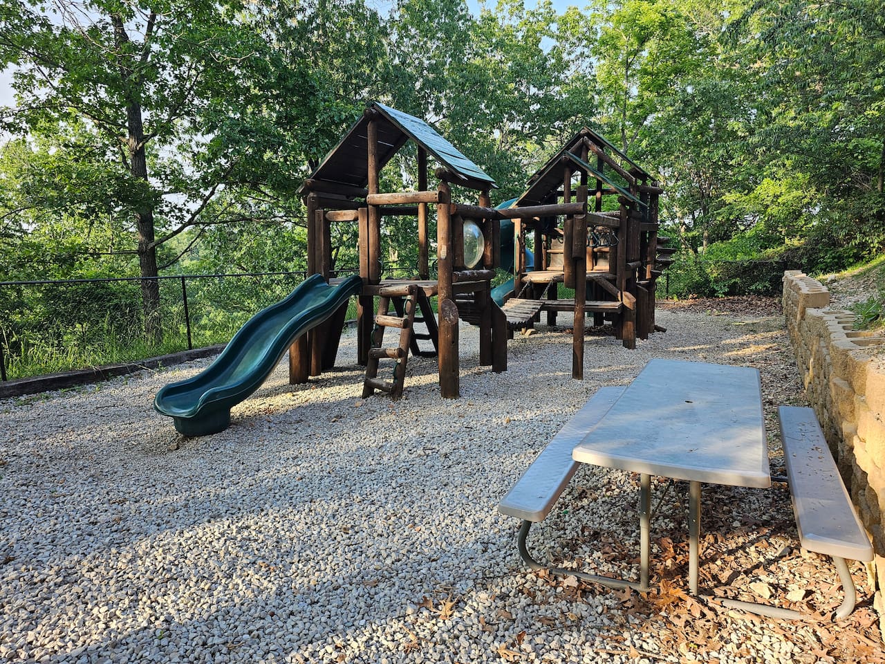 On‑site playground - perfect for younger guests