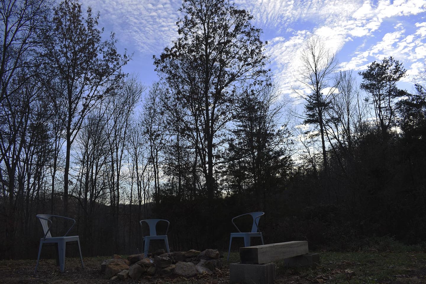 Beautiful views from fire pit