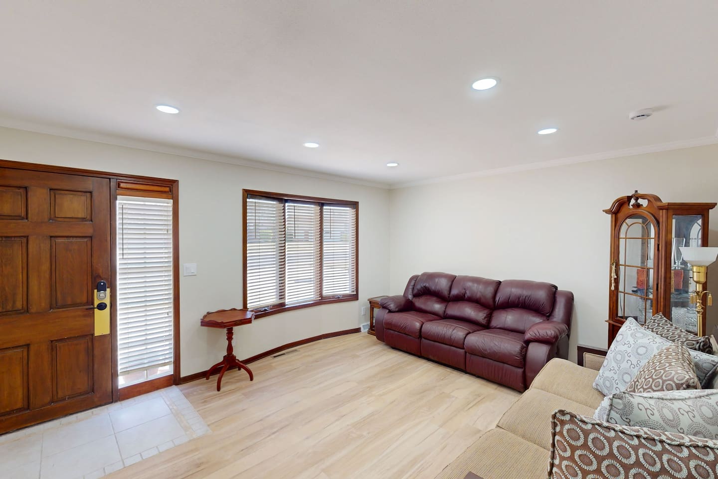 Entry and Living Room 