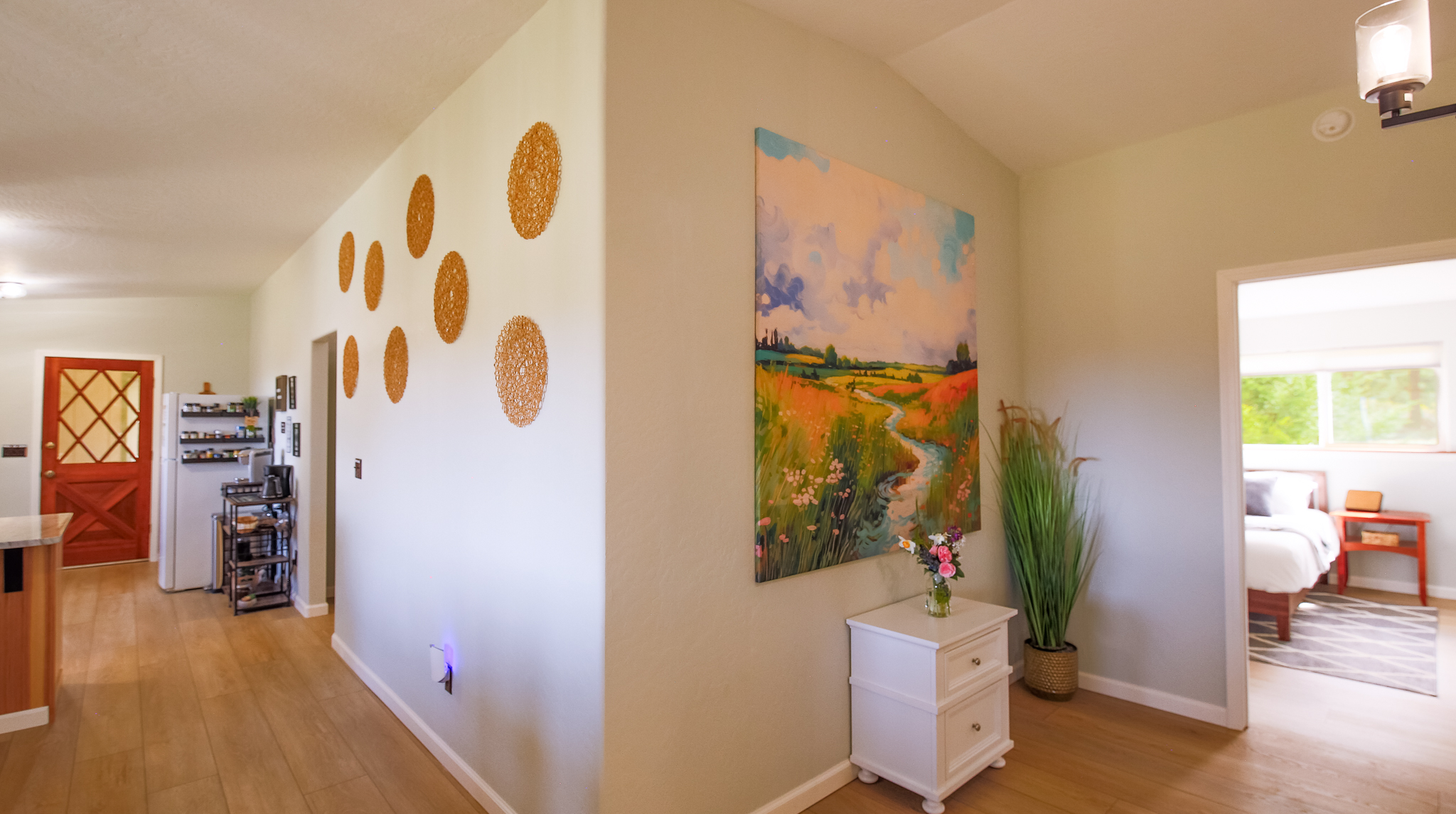 Hallway Leading to Kitchen