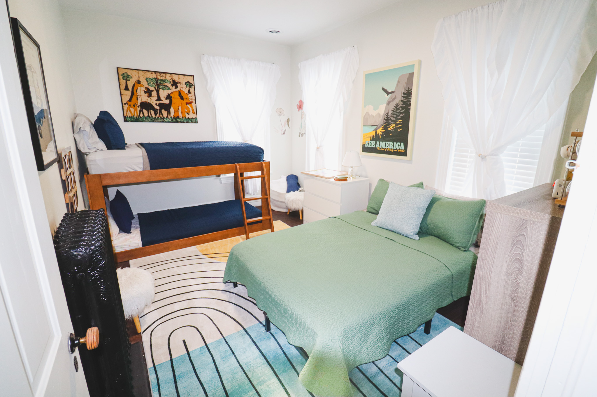 ideal for families with multiple sleeping options