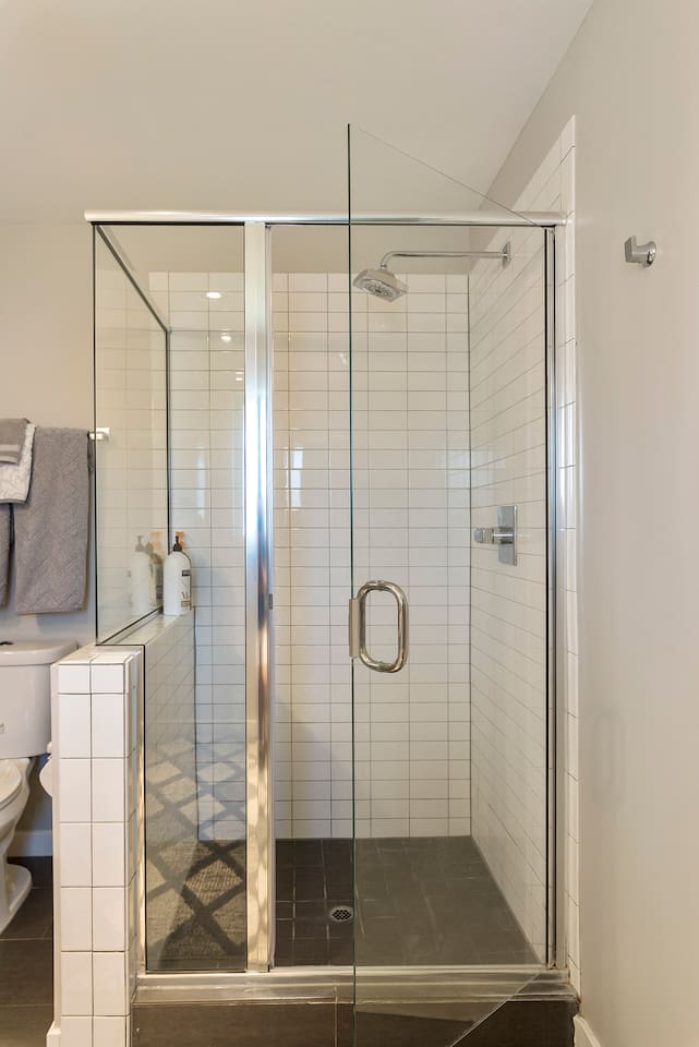 Large shower