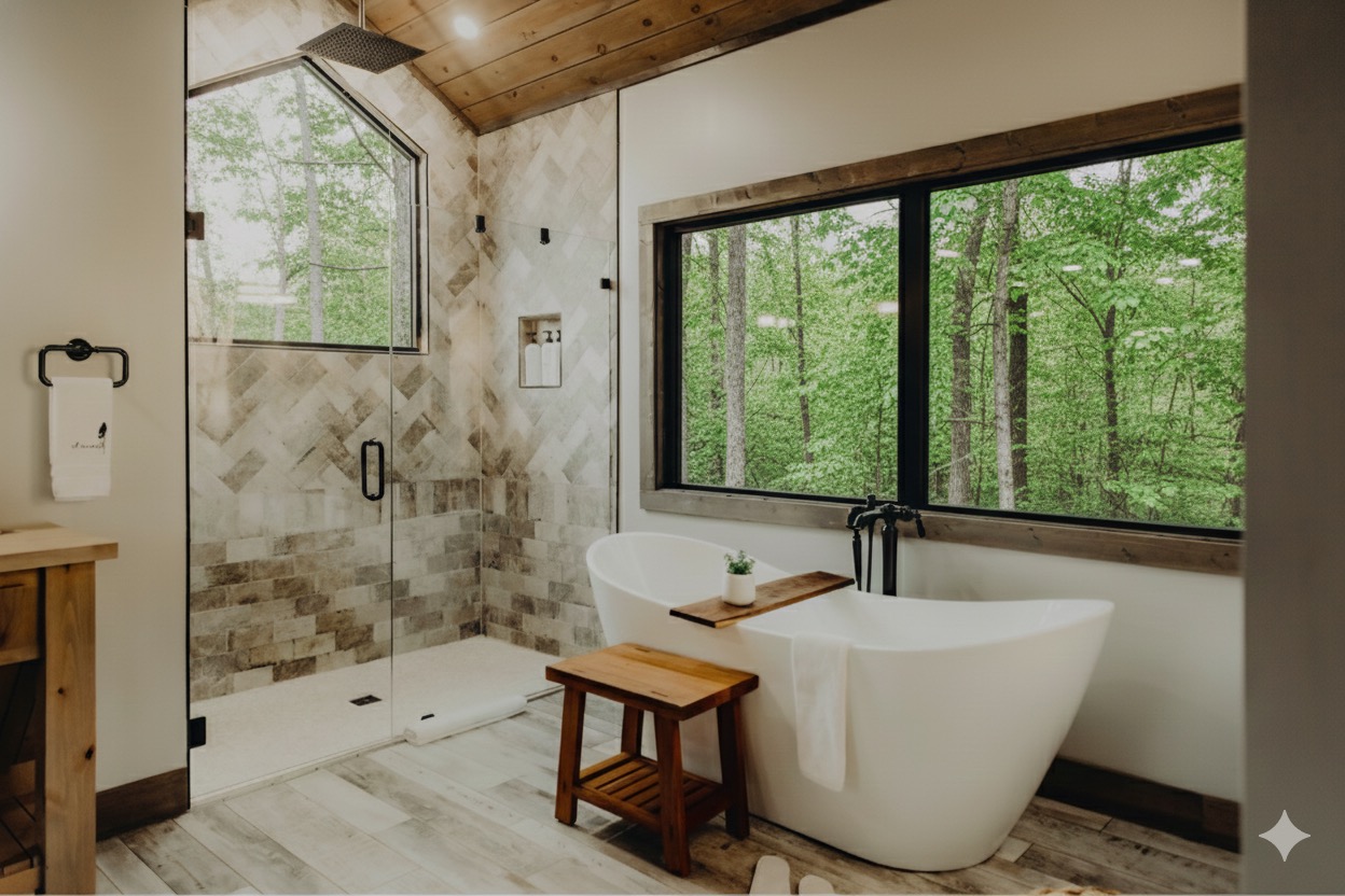 We provide all essential in our gorgeous bathroom