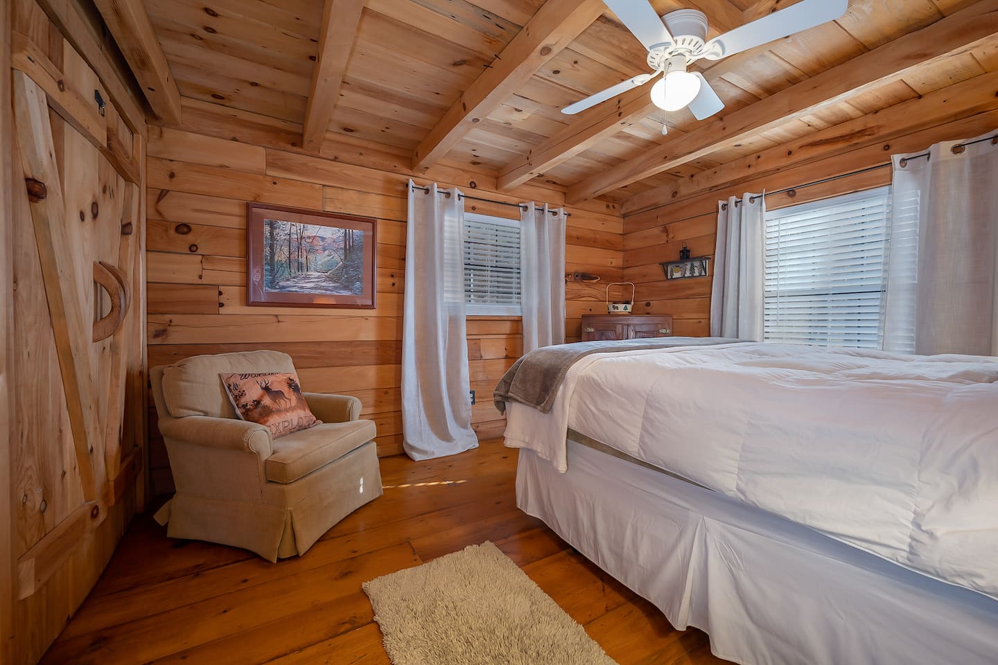 Bedroom 2 on main level. 