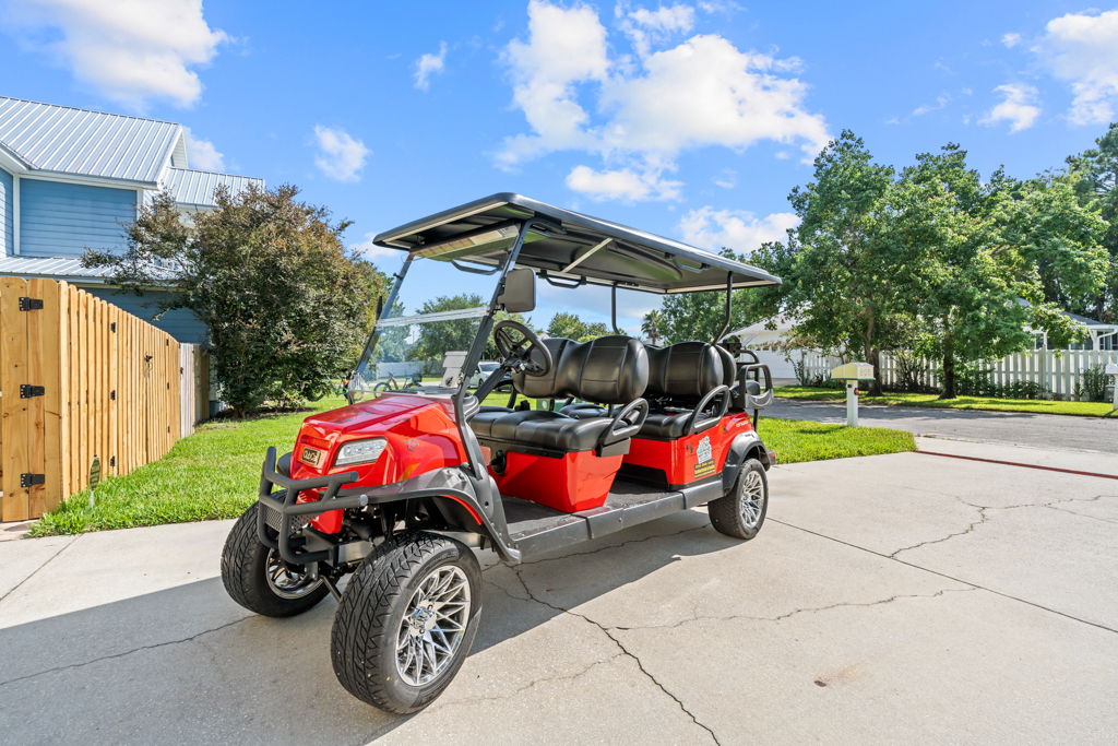 6 seater Street Legal Golf Cart