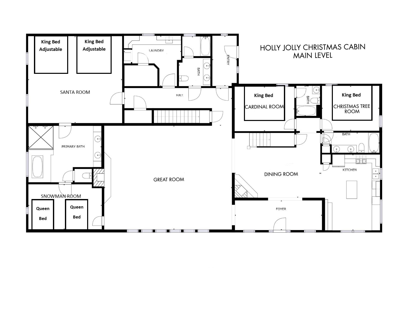 MAIN LEVEL FLOORPLAN