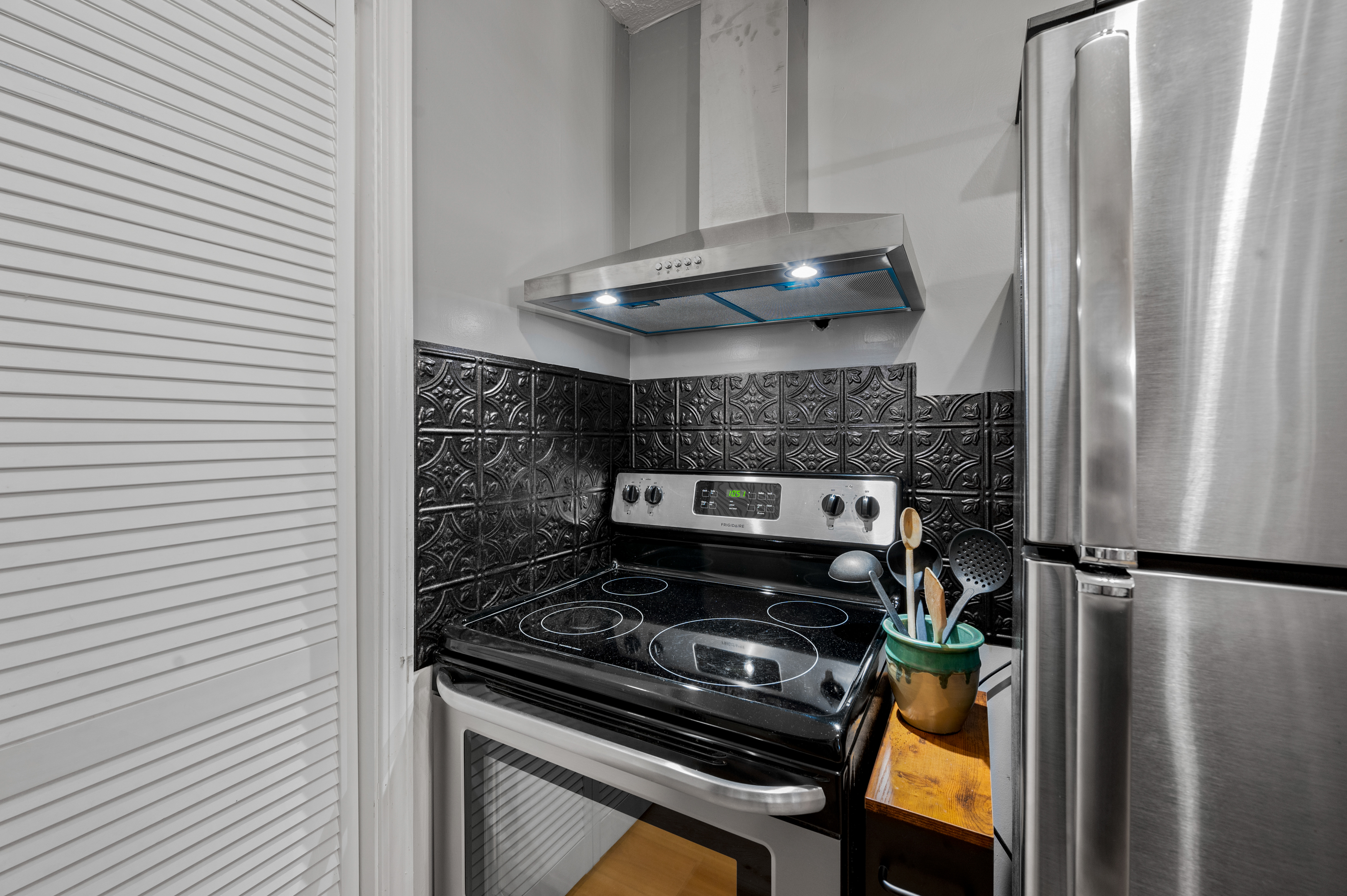 Flat top stove