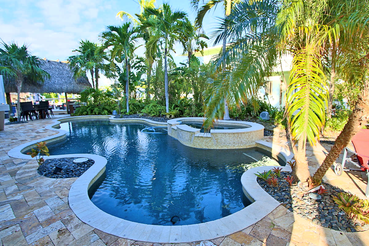 Resort style pool