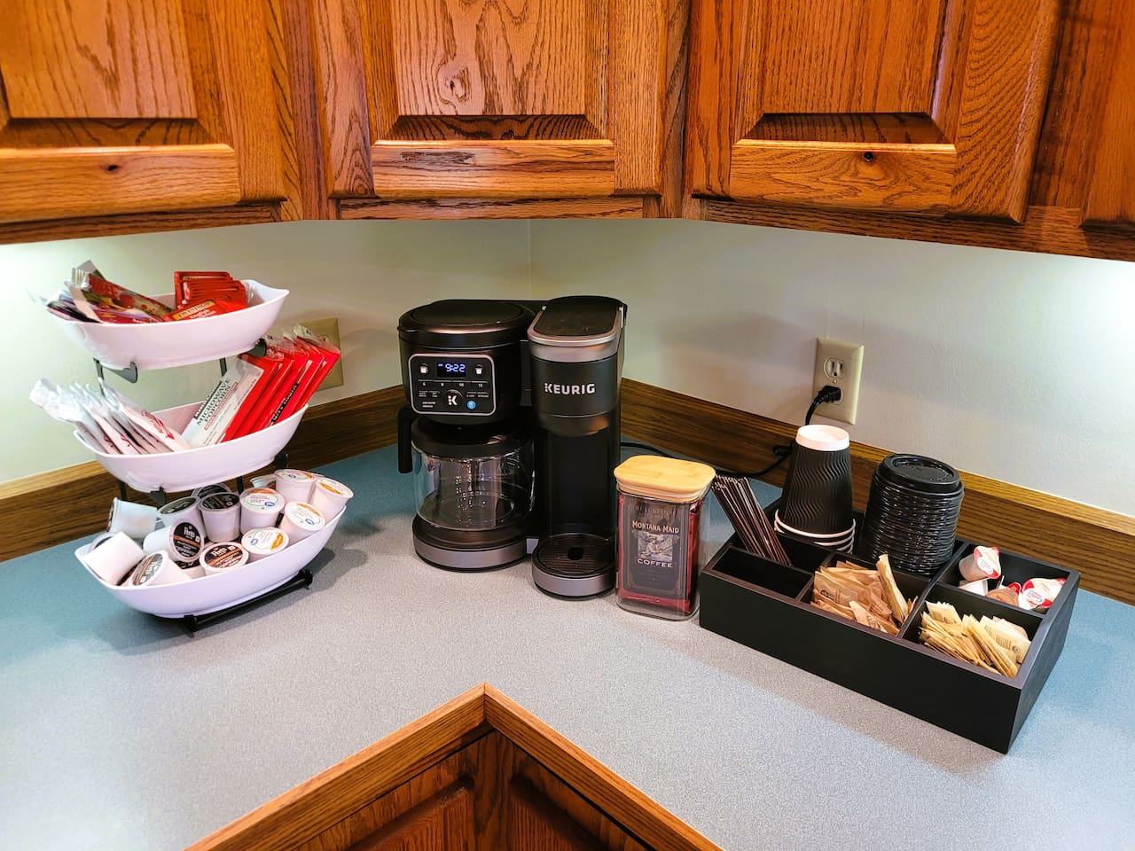 Coffee bar - highlight of every home.
