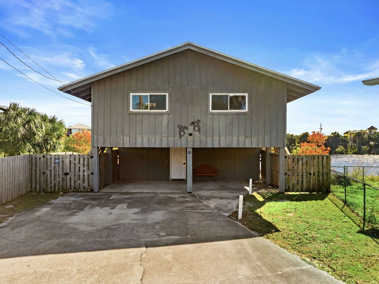 A hidden gem awaits inside! Book this waterfront beauty now!