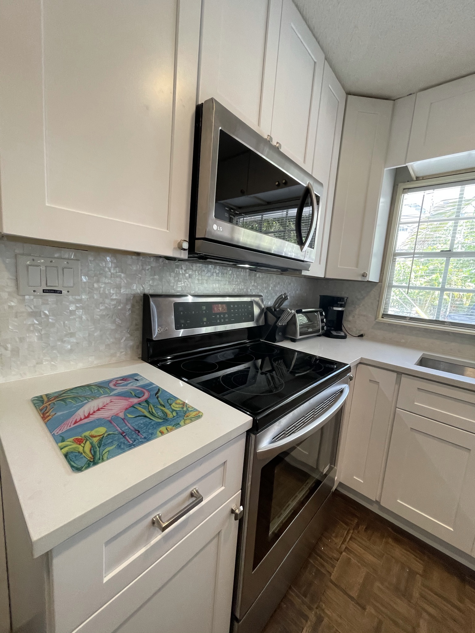 Mother of Pearl Backsplash