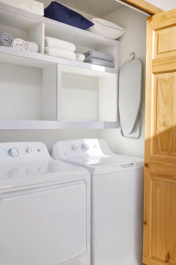 Enjoy the convenience of in-house laundry during your stay—making longer trips easier and packing a whole lot lighter.