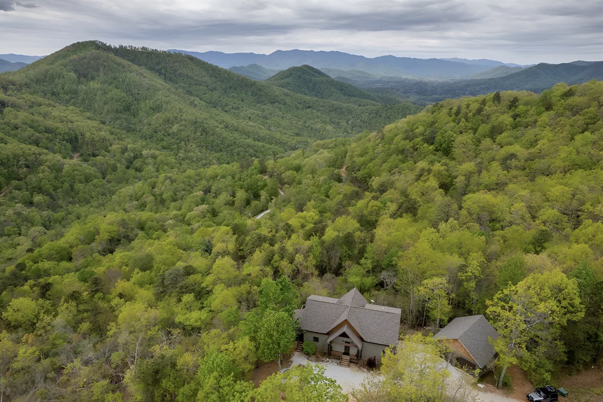 Our home is perfectly positioned to take in tremendous views of the area.