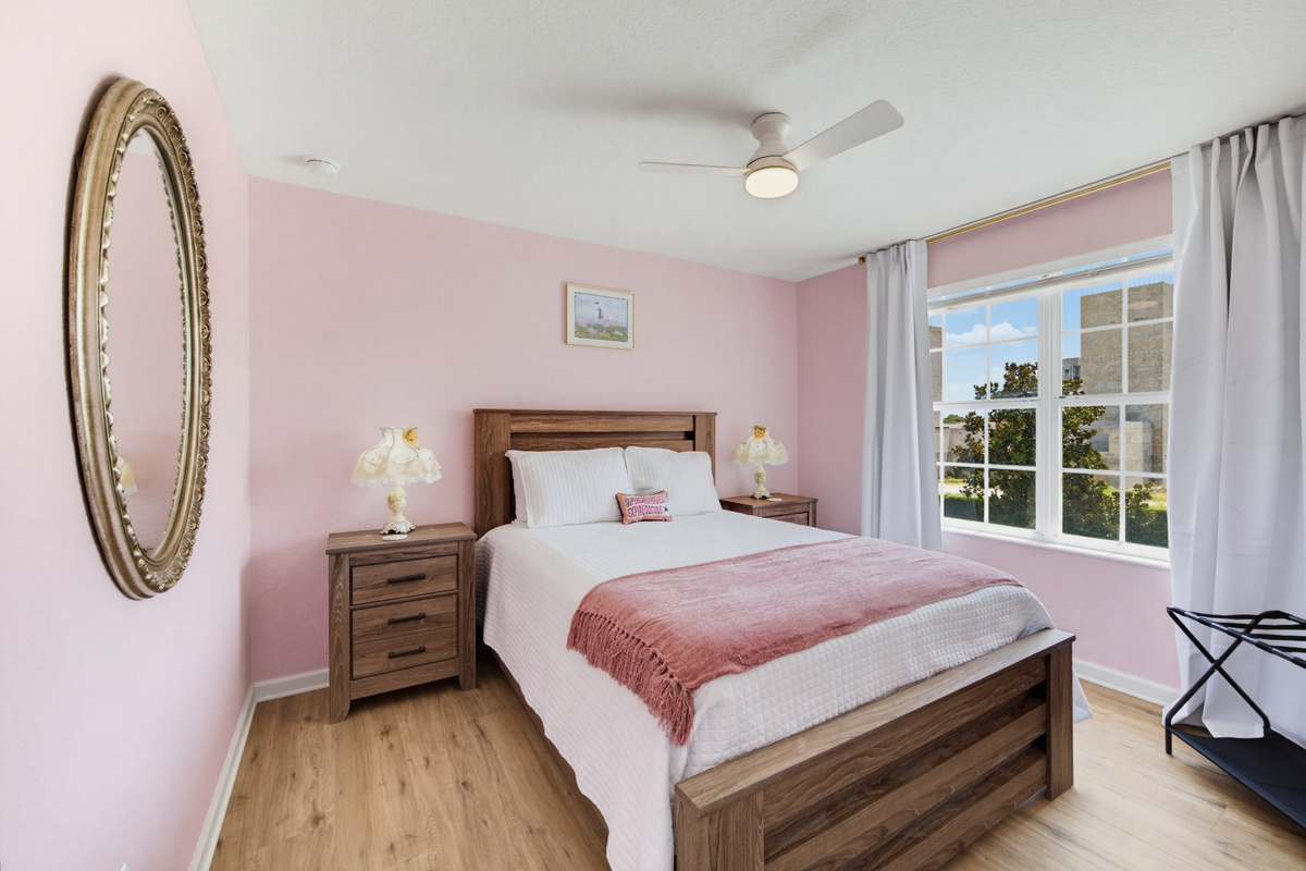 A practically perfect queen bedroom