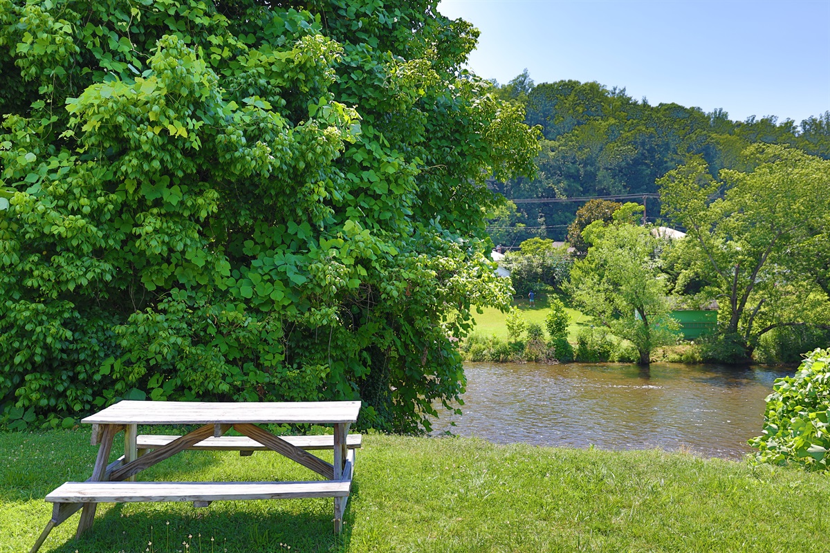 Backyard-view of  Smith River