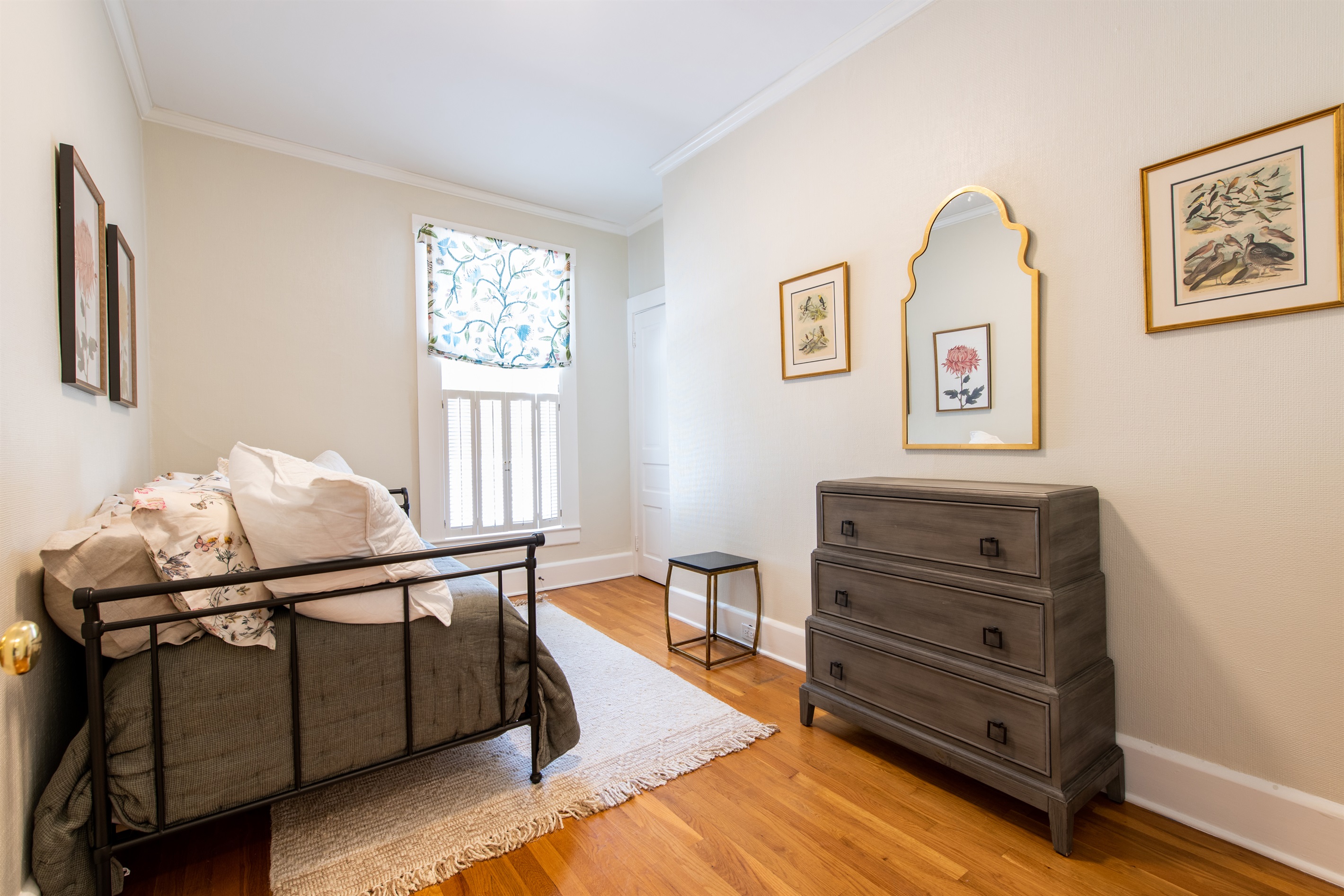 Elegant owner's suite, complete with a spacious layout and serene ambiance.